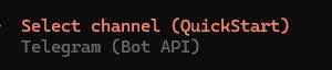 選擇 Telegram 頻道